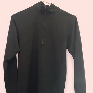 Women’s Black Zip-Up Sweater